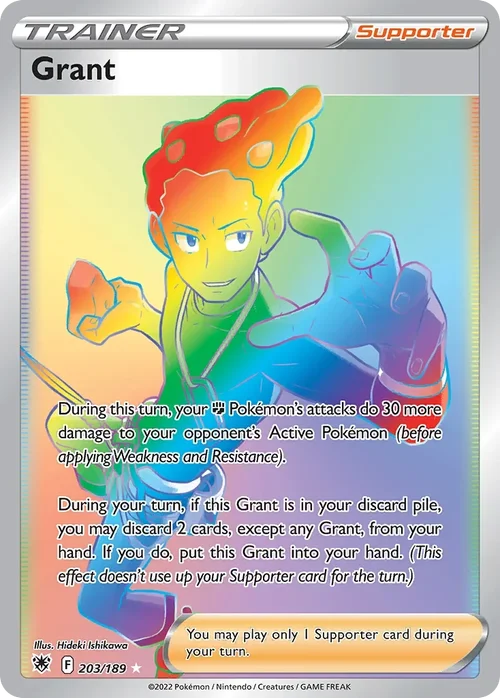 Grant 203 Pokémon card from Astral Radiance set