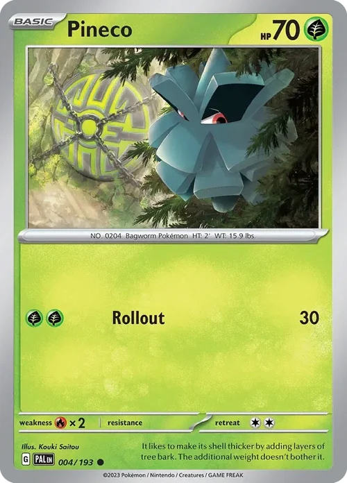 004/193 from Paldea Evolved Common Pokemon Card