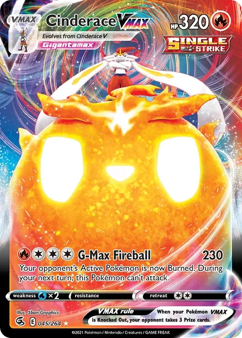 045/264 from Fusion Strike Ultra Rare Pokemon Card