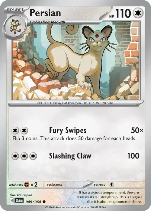 049/064 from Shrouded Fable Card List Common Pokemon Card