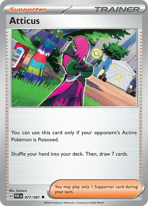 077/091 from Paldean Fates Uncommon Pokemon Card