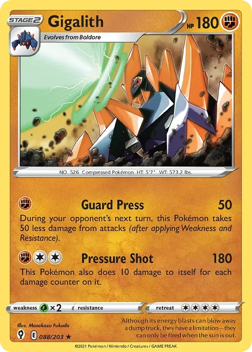 088/203 from Evolving Skies Rare Pokemon Card