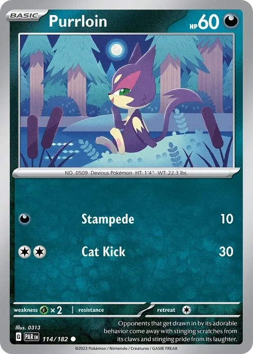 114/182 from Paradox Rift Common Pokemon Card