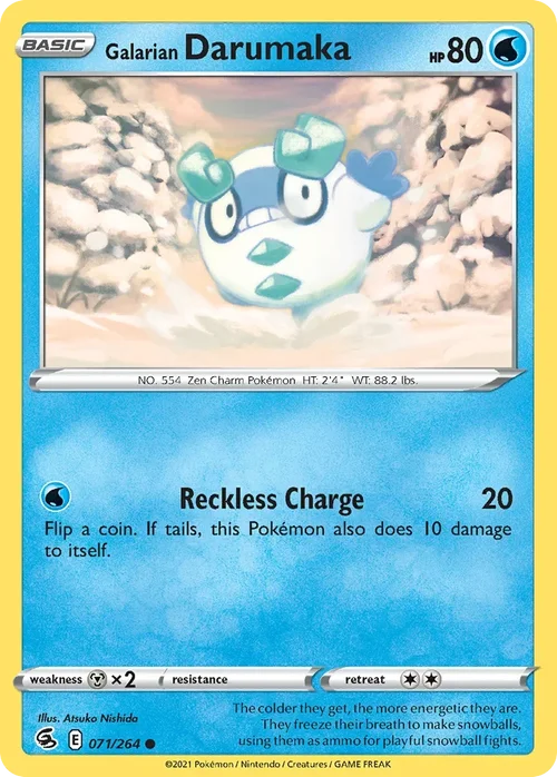 071/264 from Fusion Strike Common Pokemon Card
