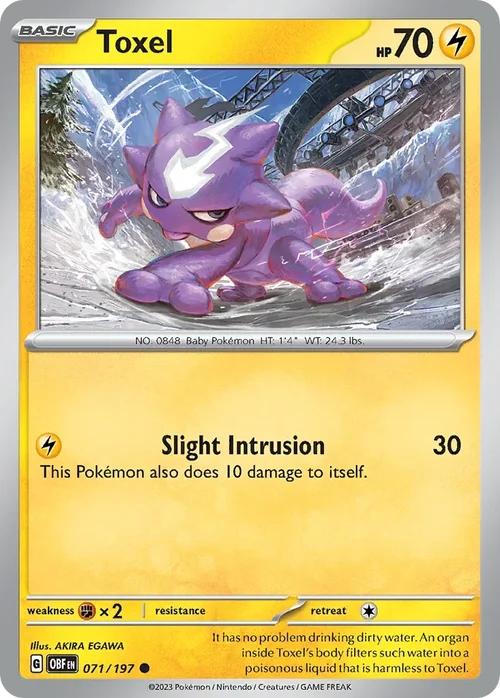 071/197 from Obsidian Flames Common Pokemon Card