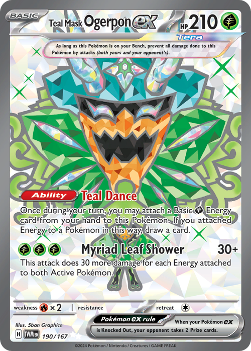 190/167 from Twilight Masquerade Ultra Rare Pokemon Card