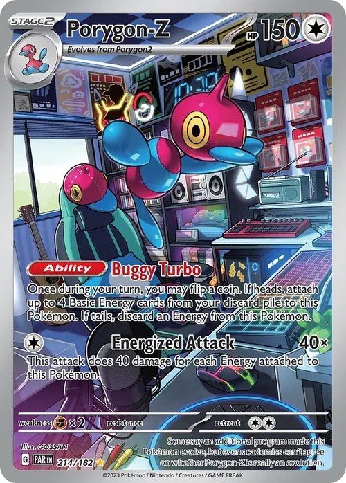 214/182 from Paradox Rift Illustration Rare Pokemon Card