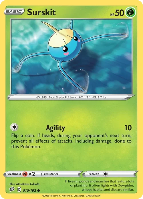 010/192 from Rebel Clash Common Pokemon Card