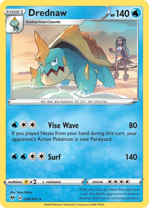 039/185 from Vivid Voltage Rare Pokemon Card