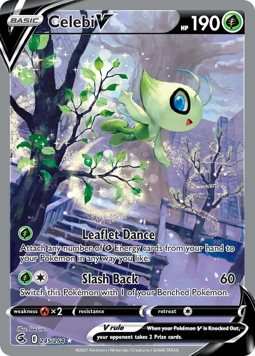 245/264 from Fusion Strike Alternate Art Pokemon Card