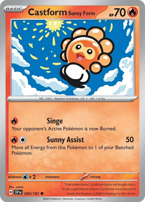 020/191 from Surging Sparks Card List Common Pokemon Card
