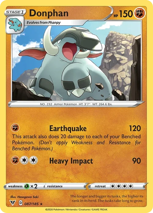 087/185 from Vivid Voltage Rare Pokemon Card