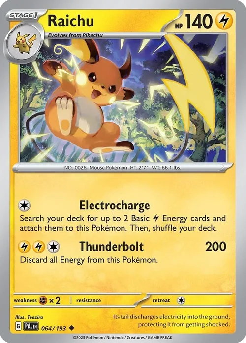 064/193 from Paldea Evolved Uncommon Pokemon Card