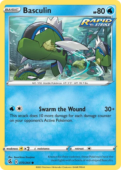 070/264 from Fusion Strike Common Pokemon Card
