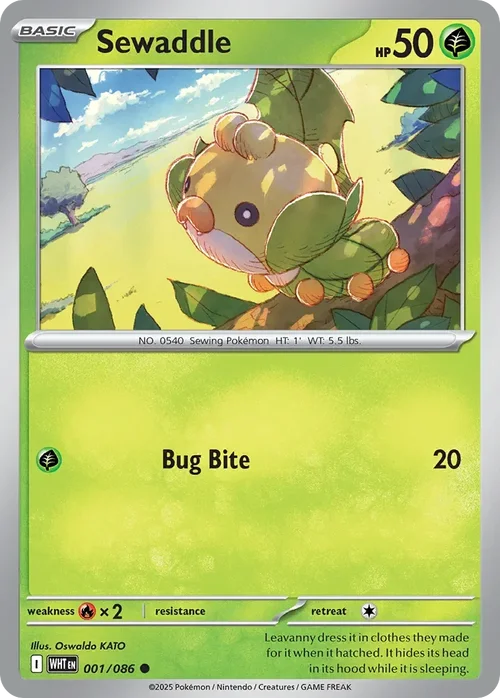 001/086 from White Flare Common Pokemon Card