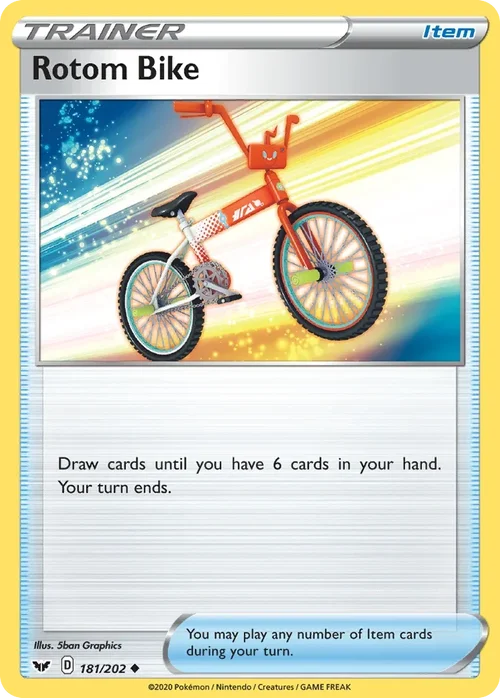 181/202 from Sword & Shield Uncommon Trainer Card