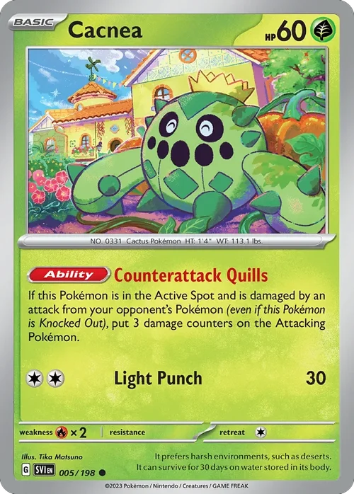 005/198 from Scarlet & Violet Common Pokemon Card