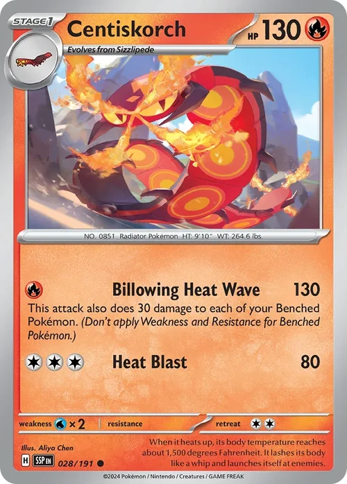 028/191 from Surging Sparks Card List Common Pokemon Card