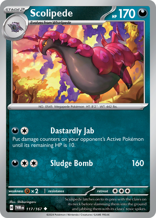 117/167 from Twilight Masquerade Uncommon Pokemon Card