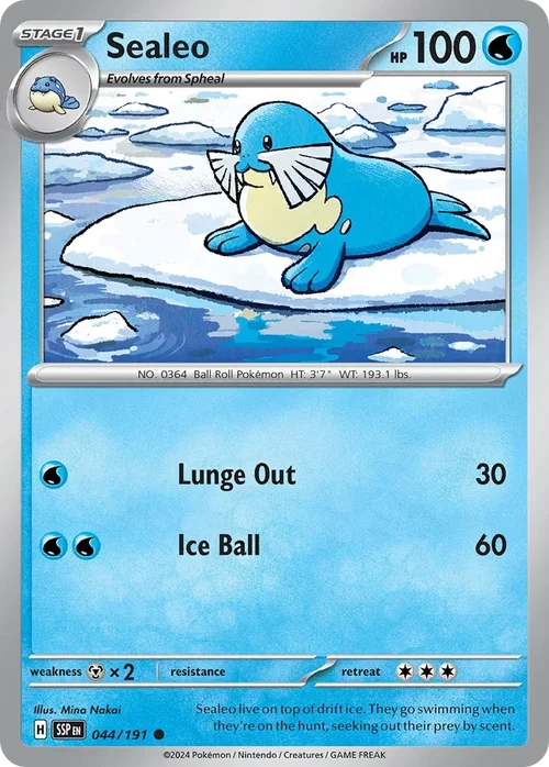 044/191 from Surging Sparks Card List Common Pokemon Card