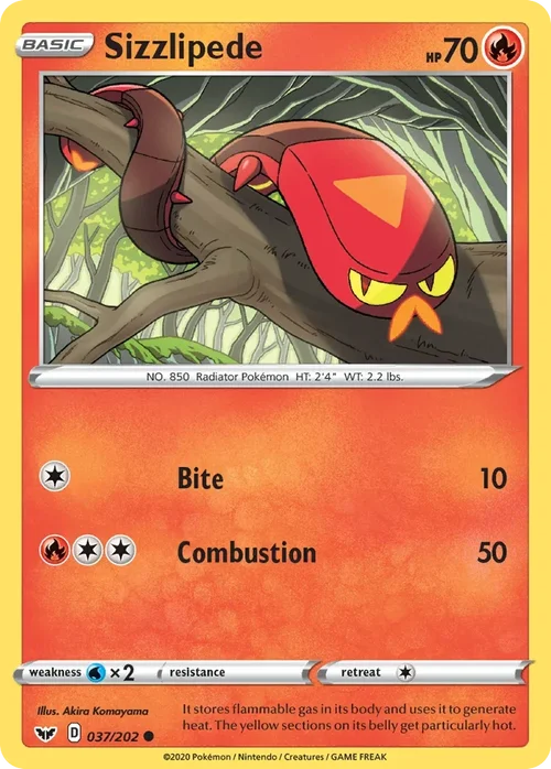 037/202 from Sword & Shield Common Pokemon Card