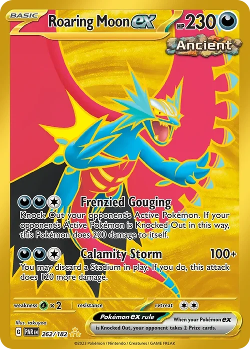 262/182 from Paradox Rift Hyper Rare Pokemon Card