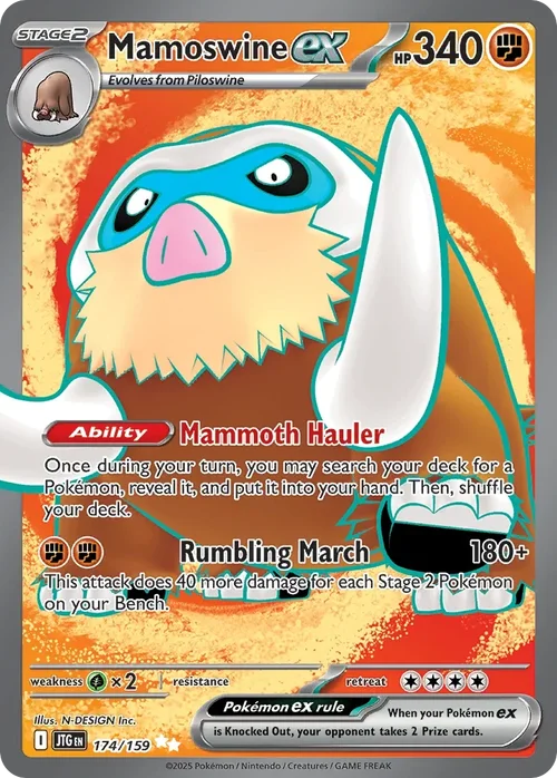 174/159 from Journey Together Ultra Rare Pokemon Card