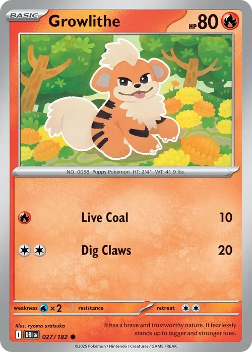 027/182 from Destined Rivals Common Pokemon Card