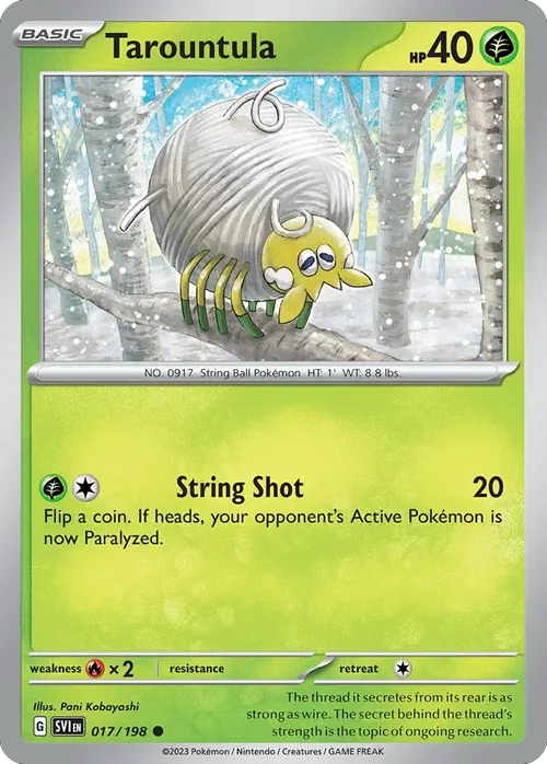 017/198 from Scarlet & Violet Common Pokemon Card