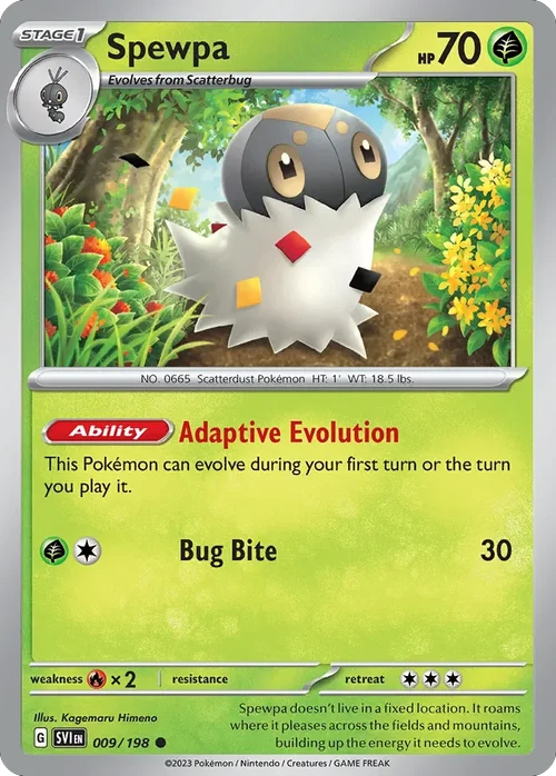 009/198 from Scarlet & Violet Common Pokemon Card