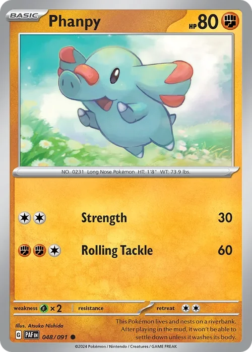 048/091 from Paldean Fates Common Pokemon Card