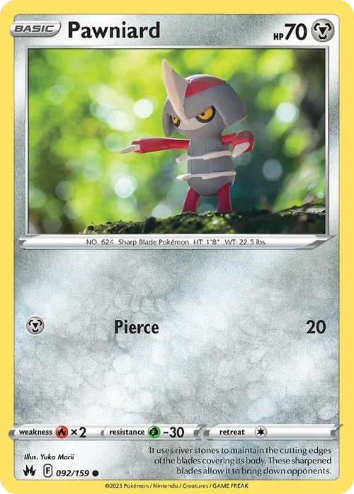 092/159 from Crown Zenith Common Pokemon Card