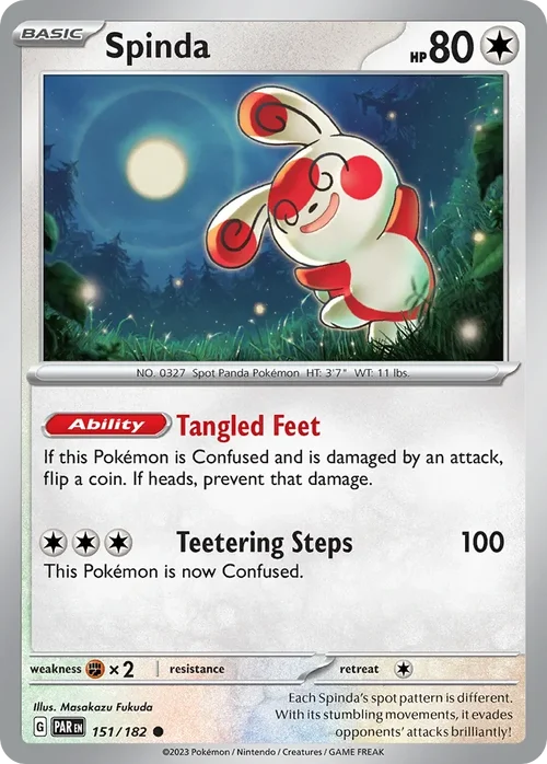 151/182 from Paradox Rift Common Pokemon Card