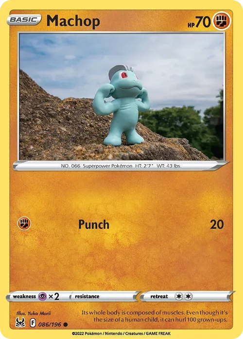 086/196 from Lost Origin Common Pokemon Card