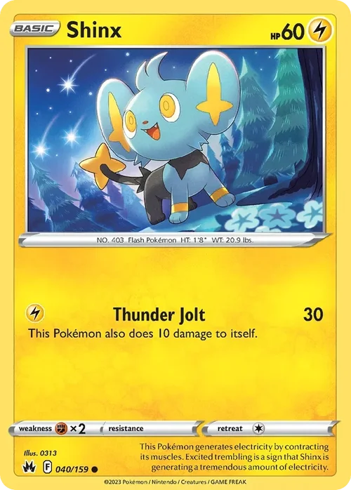 040/159 from Crown Zenith Common Pokemon Card