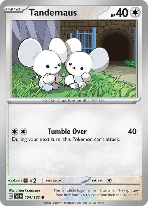 154/182 from Paradox Rift Common Pokemon Card