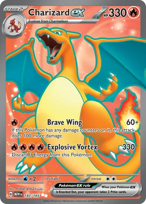 183/165 from 151 Ultra Rare Pokemon Card