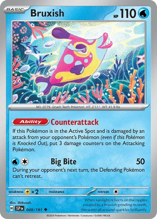 049/191 from Surging Sparks Card List Uncommon Pokemon Card