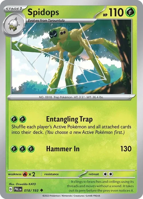 018/193 from Paldea Evolved Uncommon Pokemon Card