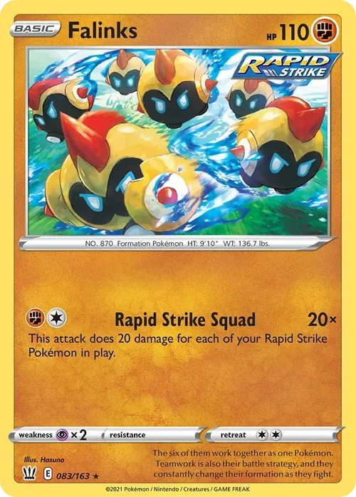 083/163 from Battle Styles Rare Pokemon Card