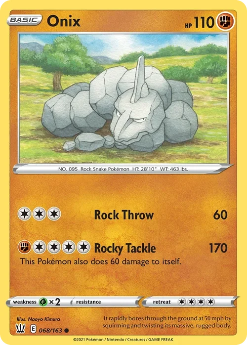 068/163 from Battle Styles Common Pokemon Card