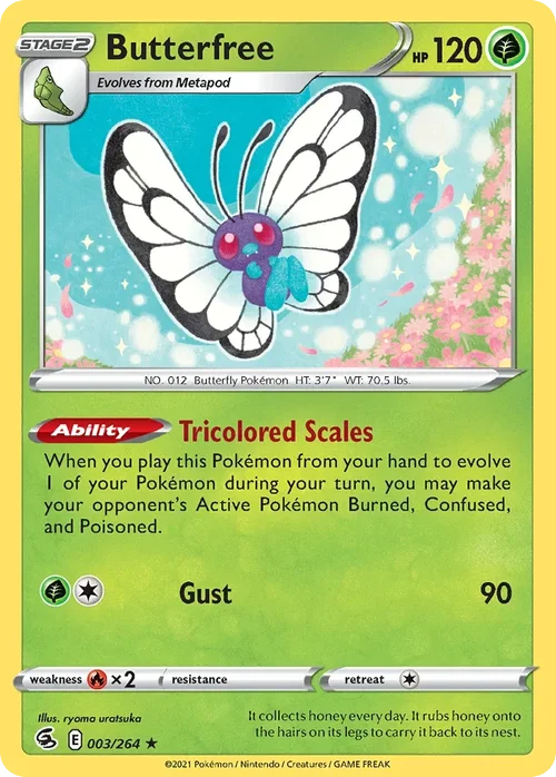 003/264 from Fusion Strike Holo Rare Pokemon Card
