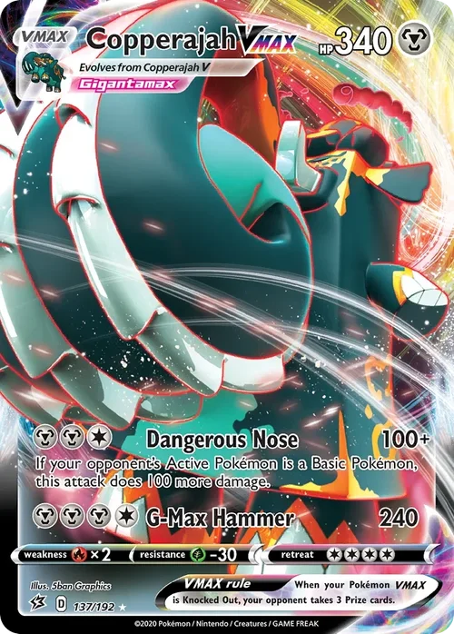 137/192 from Rebel Clash Ultra Rare Pokemon Card