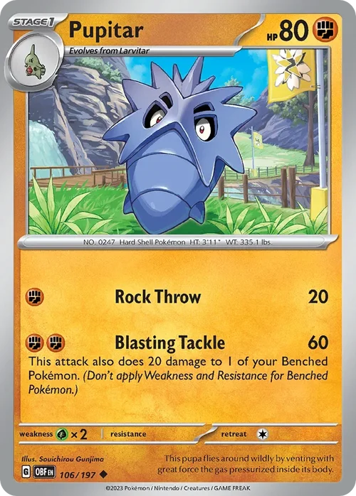 106/197 from Obsidian Flames Uncommon Pokemon Card