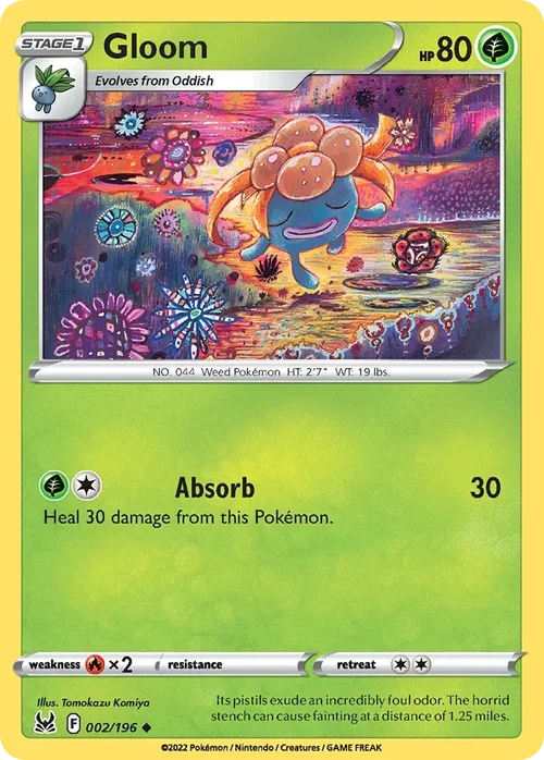 002/196 from Lost Origin Uncommon Pokemon Card