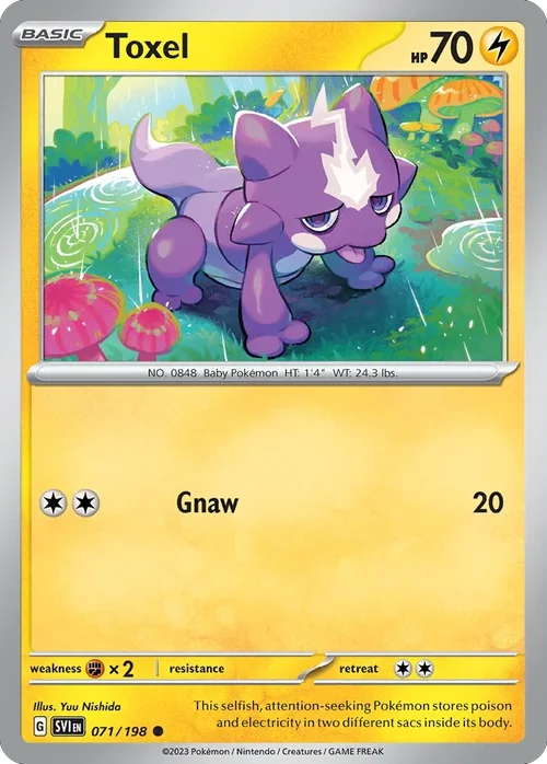 071/198 from Scarlet & Violet Common Pokemon Card