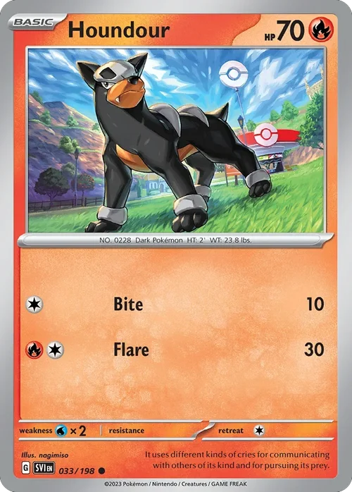 033/198 from Scarlet & Violet Common Pokemon Card