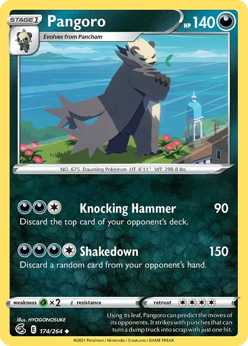 174/264 from Fusion Strike Uncommon Pokemon Card