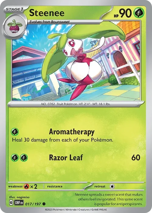 017/197 from Obsidian Flames Common Pokemon Card