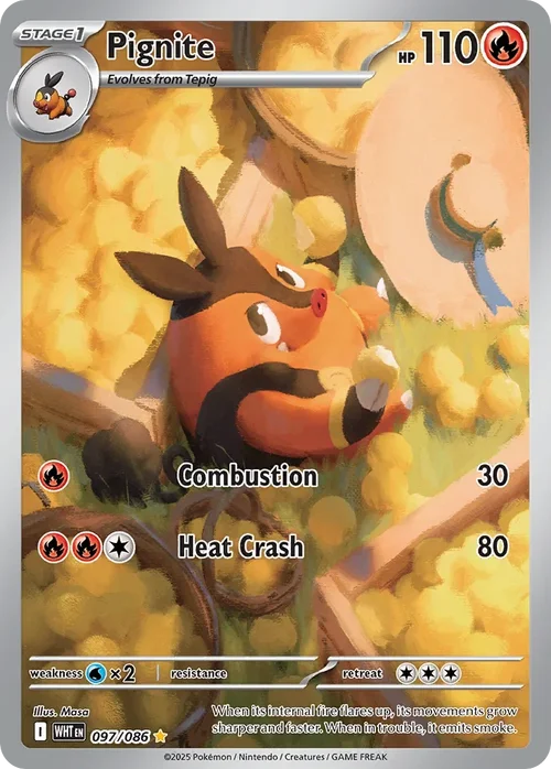 097/086 from White Flare Illustration Rare Pokemon Card